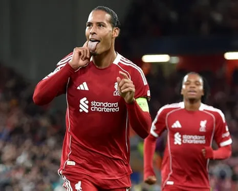Van Dijk heads last-gasp victory versus Atlético Madrid